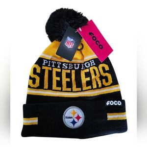 Pittsburgh Steelers Black and Gold Beanie